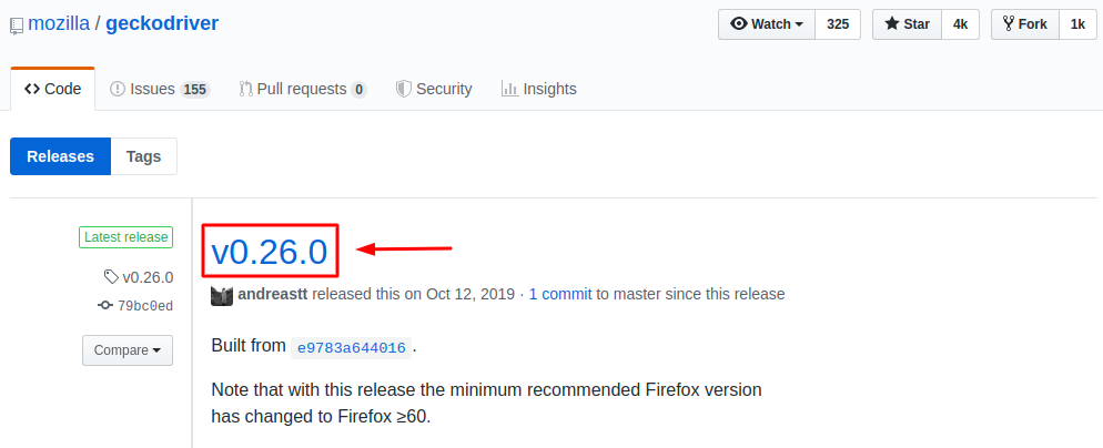Скачать geckodriver Firefox